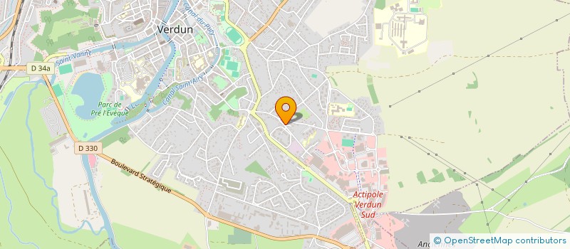 localisation de l'entreprise MIRABELLA à VERDUN