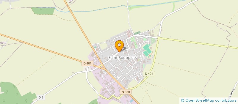 localisation de l'entreprise MIRABELLE  SAINT-SOUPPLETS
