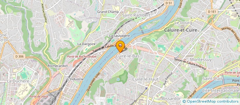 localisation de l'entreprise MIRABELLE  CALUIRE-ET-CUIRE