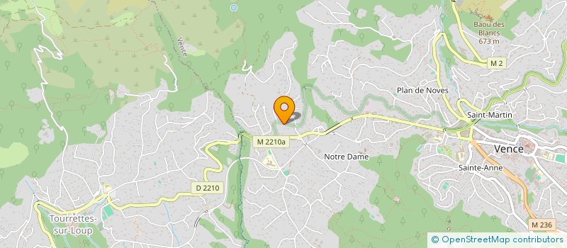 localisation de l'entreprise MIRABELLE  VENCE