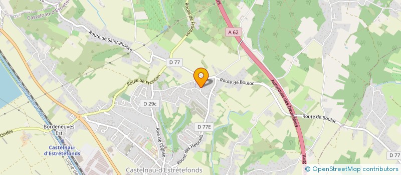 localisation de l'entreprise MIRABELLE  CASTELNAU-D'ESTRETEFONDS