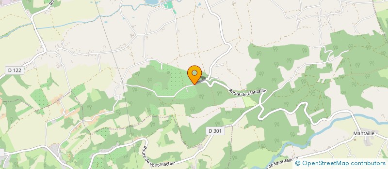 localisation de l'entreprise MIRABELLE  ANNEYRON