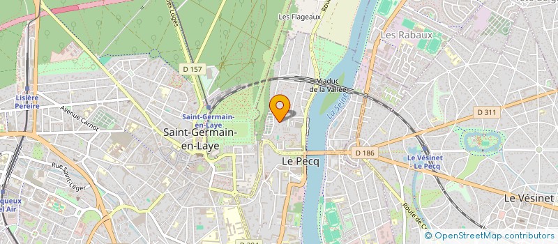 localisation de l'entreprise MIRABELLE  LE PECQ