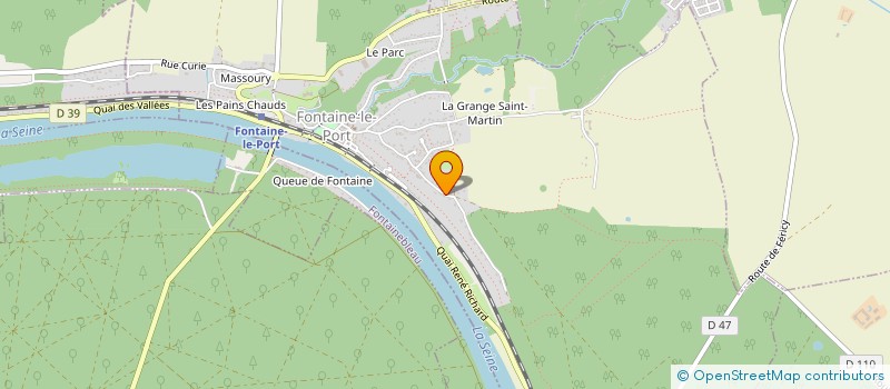 localisation de l'entreprise MIRABELLE  FONTAINE-LE-PORT