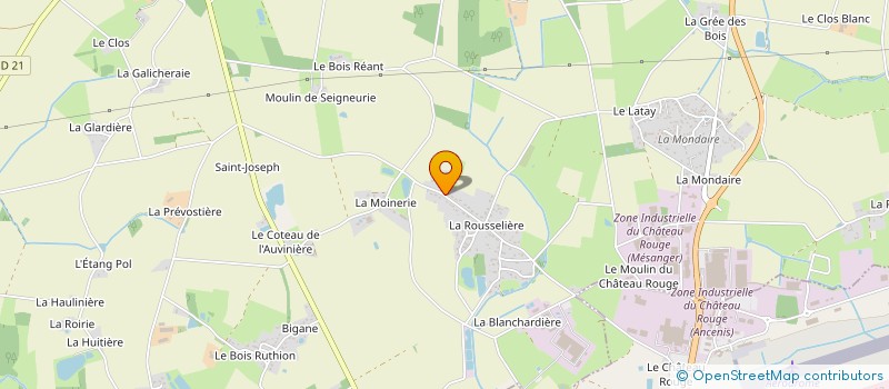 localisation de l'entreprise MIRABELLE à MESANGER