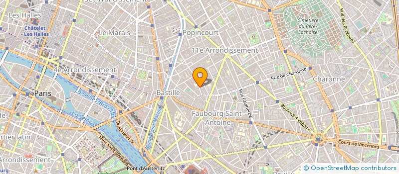 localisation de l'entreprise MIRABELLE COURTAGE  PARIS