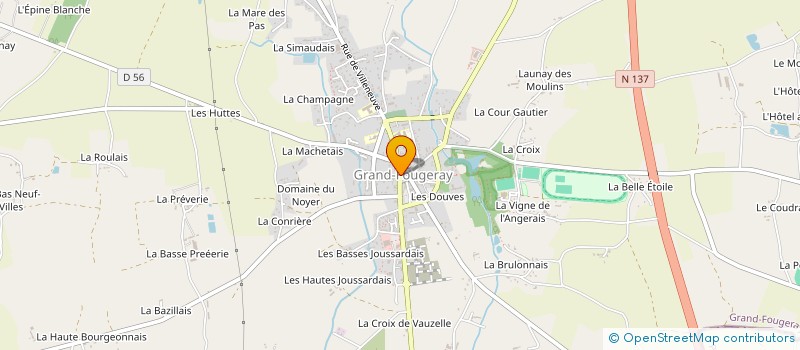 localisation de l'entreprise MIRABELLE SARL à GRAND-FOUGERAY