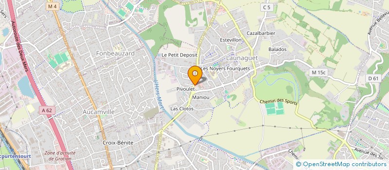 localisation de l'entreprise MIRABELLES AUTOMOBILES  LAUNAGUET