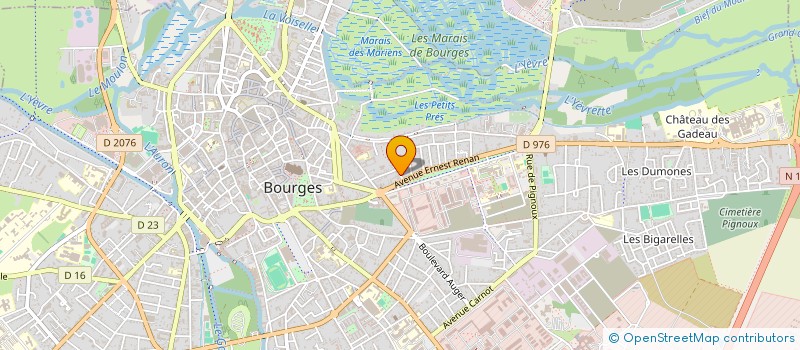 localisation de l'entreprise MIRABELLO 22  BOURGES