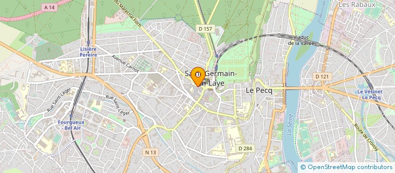 localisation de l'entreprise MIRABILIA VOYAGES  SAINT-GERMAIN-EN-LAYE