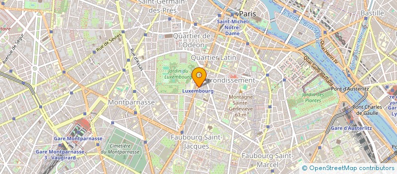 localisation de l'entreprise MIRABILIBUS LES CLEFS DU PATRIMOINE à PARIS