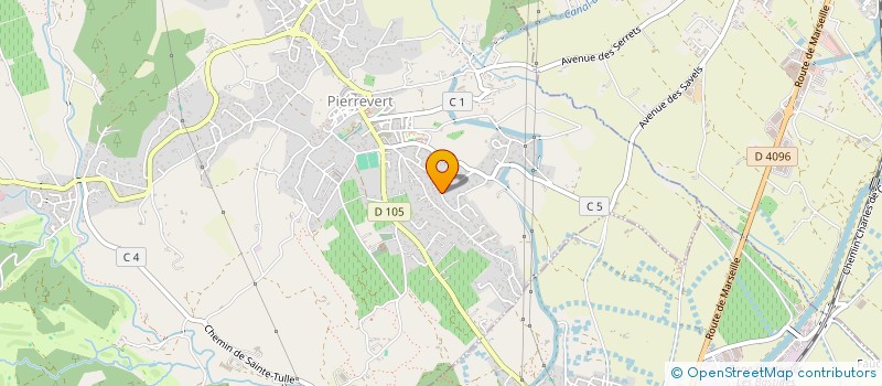 localisation de l'entreprise MIRABILIS  PIERREVERT