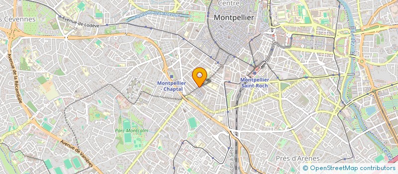 localisation de l'entreprise MIRABILIS à MONTPELLIER