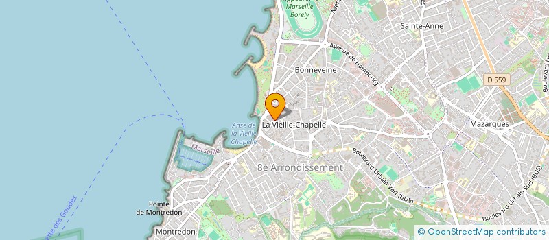 localisation de l'entreprise MIRACETI WGF à MARSEILLE