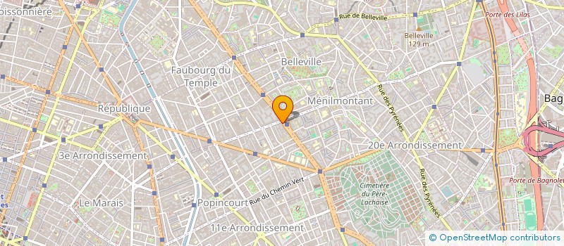 localisation de l'entreprise MIRACLE  PARIS