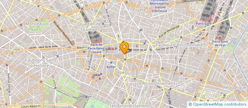 localisation de l'entreprise MIRACLE DU BLANC  PARIS