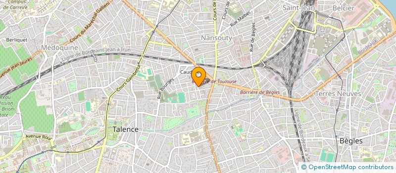 localisation de l'entreprise MIRAD'OR  TALENCE