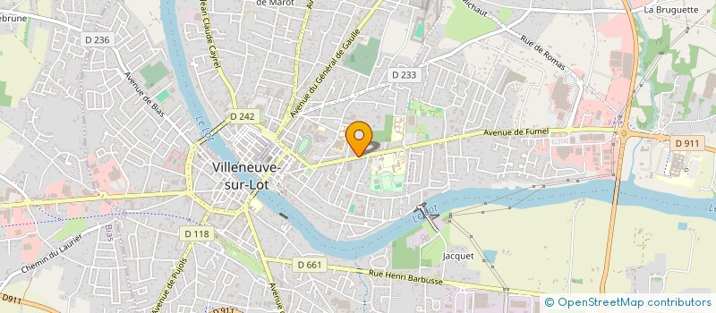 localisation de l'entreprise MIRADIS  VILLENEUVE-SUR-LOT