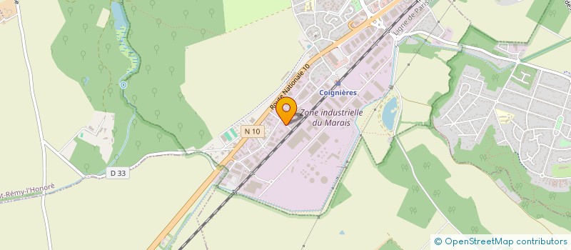 localisation de l'entreprise MIRADOM SERVICES à COIGNIERES