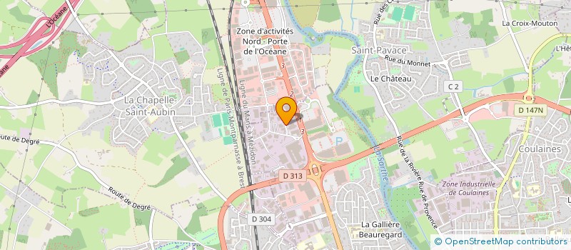 localisation de l'entreprise MIRADOR à LE MANS