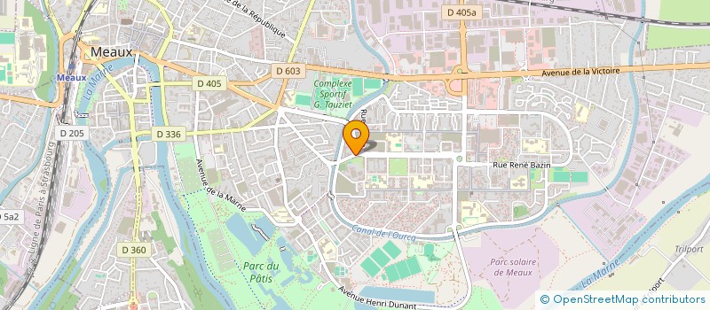 localisation de l'entreprise MIRADOUX SOLAIRE à MEAUX
