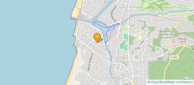 localisation de l'entreprise MIRADYAL à CAPBRETON