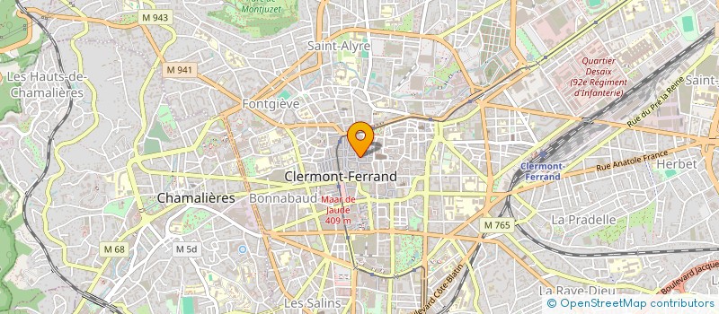 localisation de l'entreprise MIRAFAMILLY  CLERMONT-FERRAND