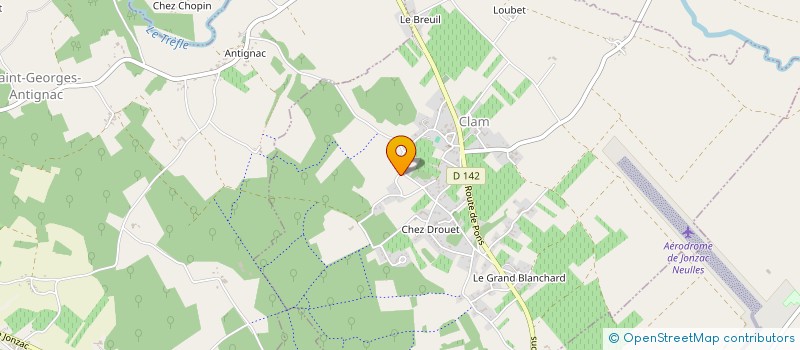 localisation de l'entreprise MIRAGE  CLAM