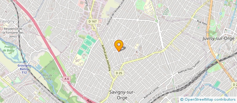 localisation de l'entreprise MIRAGE GIFT S.A.R.L  SAVIGNY-SUR-ORGE