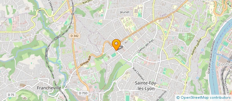 localisation de l'entreprise MIRAGE NORD  SAINTE-FOY-LES-LYON