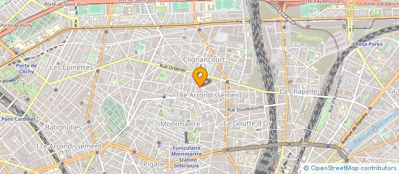 localisation de l'entreprise MIRAGE PRODUCTIONS à PARIS