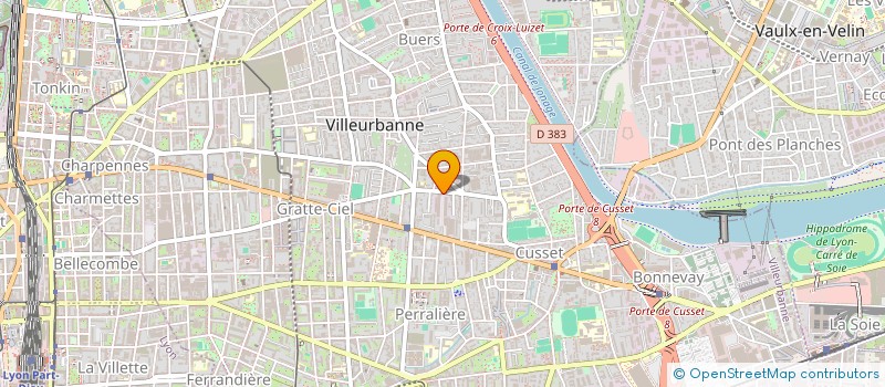 localisation de l'entreprise MIRAGE VIDEO à VILLEURBANNE