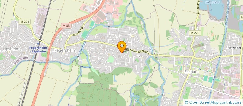 localisation de l'entreprise MIRAGE VTC  FEGERSHEIM