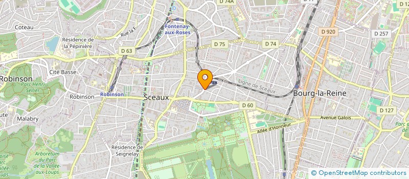 localisation de l'entreprise MIRAGGIA à SCEAUX