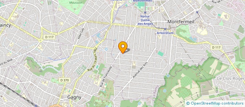 localisation de l'entreprise MIRAI CONSULTING à MONTFERMEIL