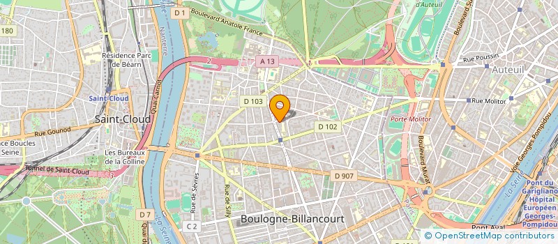 localisation de l'entreprise MIRAI VENTURE à SAINT-CLOUD