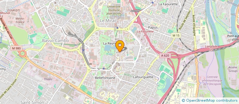 localisation de l'entreprise MIRAIL FORMATION à TOULOUSE