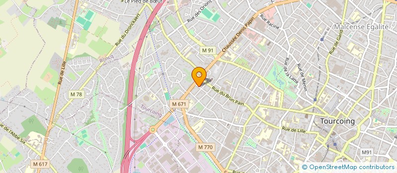 localisation de l'entreprise MIRAIMMO  TOURCOING