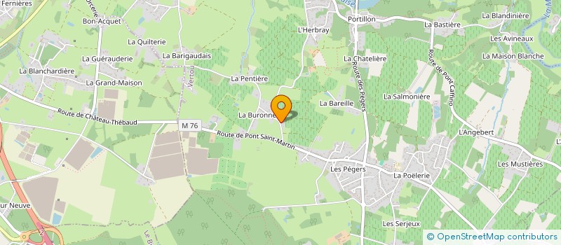 localisation de l'entreprise MIRAJ  VERTOU