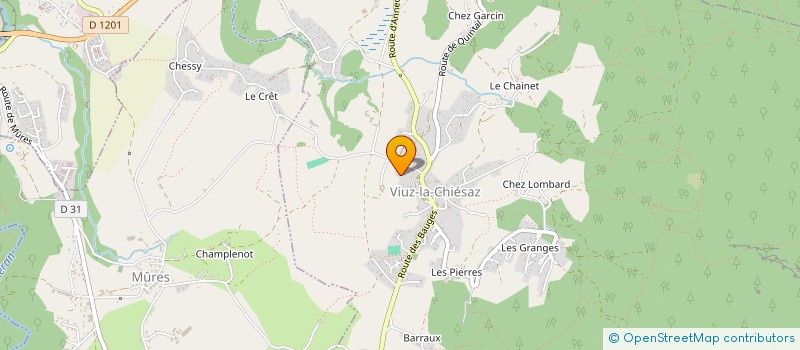 localisation de l'entreprise MIRAJE  VIUZ-LA-CHIESAZ