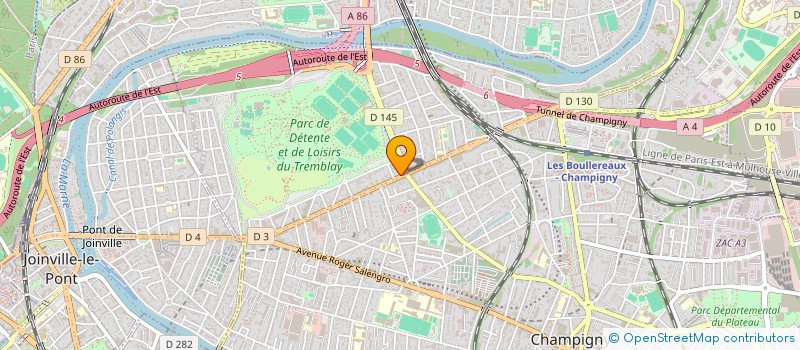 localisation de l'entreprise MIRAL  CHAMPIGNY-SUR-MARNE