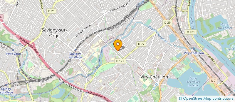 localisation de l'entreprise MIRAL CONSULTING à VIRY-CHATILLON