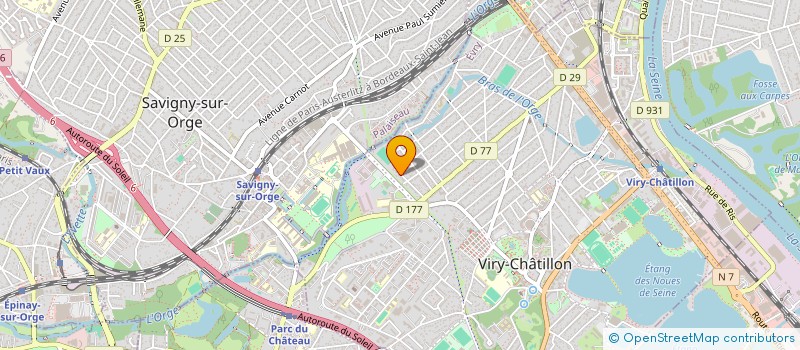 localisation de l'entreprise MIRAL REAL ESTATE à VIRY-CHATILLON