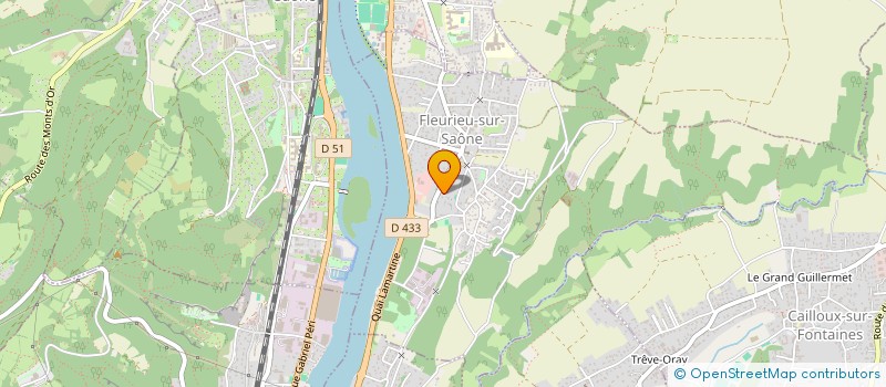 localisation de l'entreprise MIRALAB  FLEURIEU-SUR-SAONE