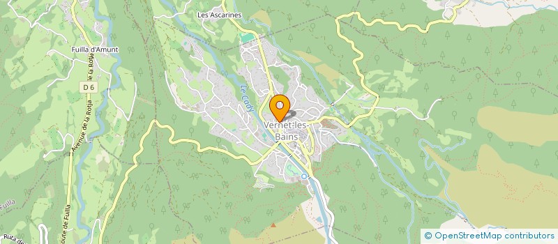localisation de l'entreprise MIRALLES INVEST  VERNET-LES-BAINS