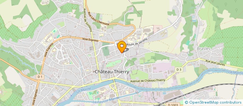 localisation de l'entreprise MIRALMA PRODUCTIONS  CHATEAU-THIERRY