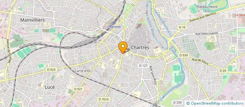 localisation de l'entreprise MIRALU à CHARTRES