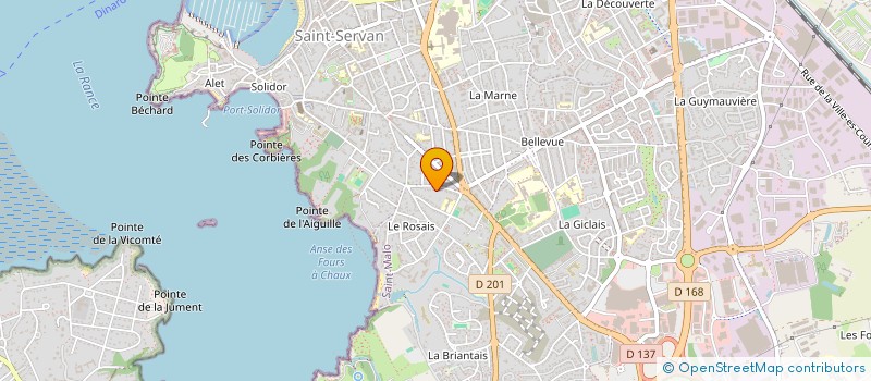 localisation de l'entreprise MIRALU  SAINT-MALO