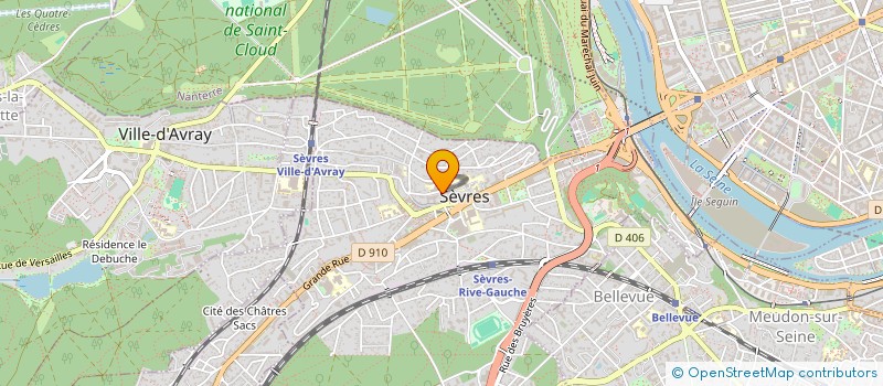 localisation de l'entreprise MIRALYS  SEVRES