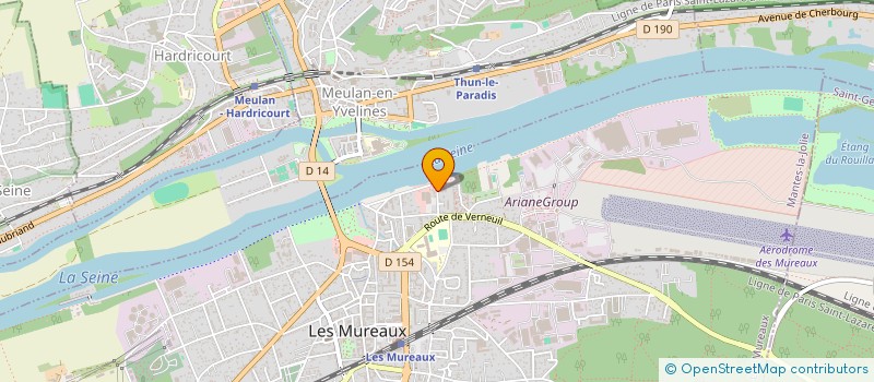 localisation de l'entreprise MIRAM à LES MUREAUX
